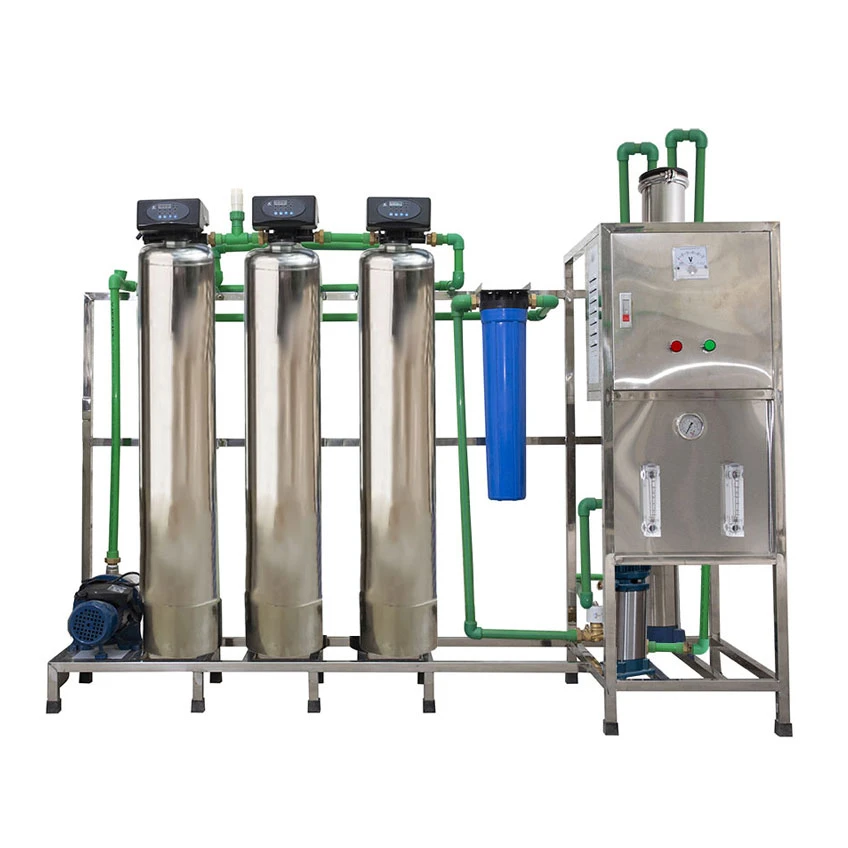 Máy lọc nước công nghiệp 250L - Cột inox