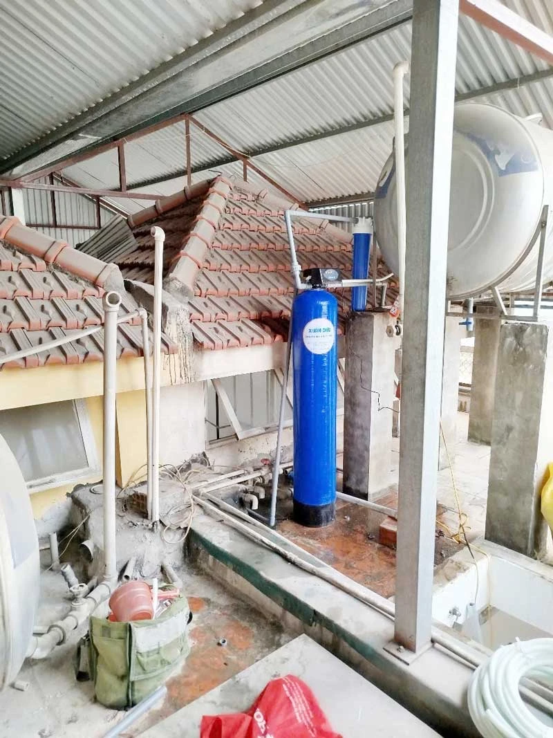 T119 - Bộ lọc nước giếng khoan loại bỏ kim loại nặng