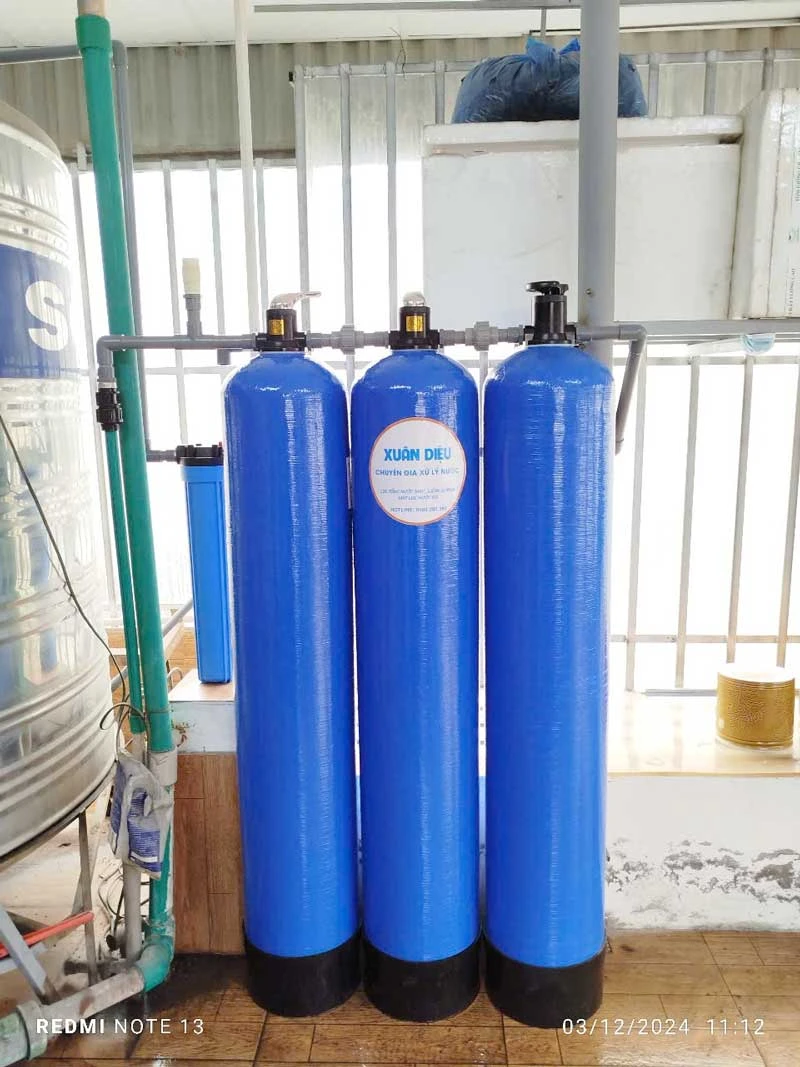 T110 - Bộ lọc nước đầu nguồn loại bỏ kim loại, Clo dư, đá vôi, tạp chất tàn dư,...