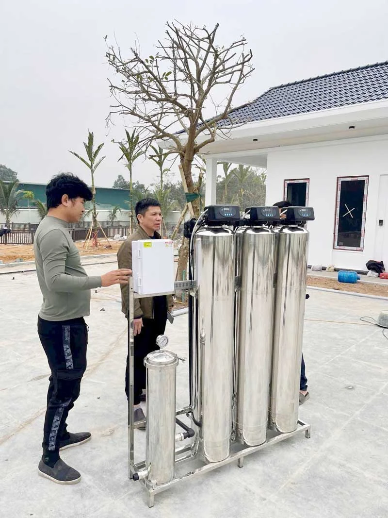 T116 - Bộ lọc tổng đầu nguồn xử lý kim loại, đá vôi, Clo dư và tạp chất