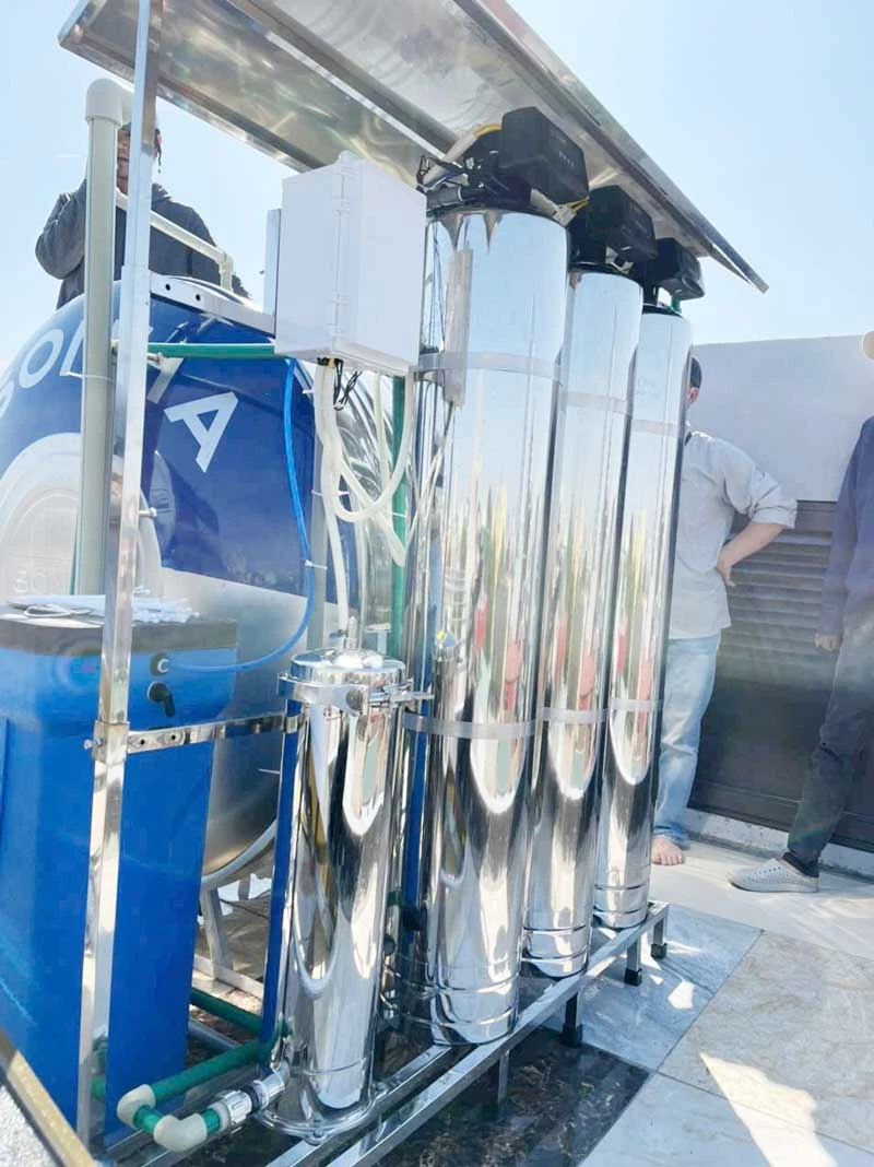 T116 - Bộ lọc tổng đầu nguồn xử lý kim loại, đá vôi, Clo dư và tạp chất