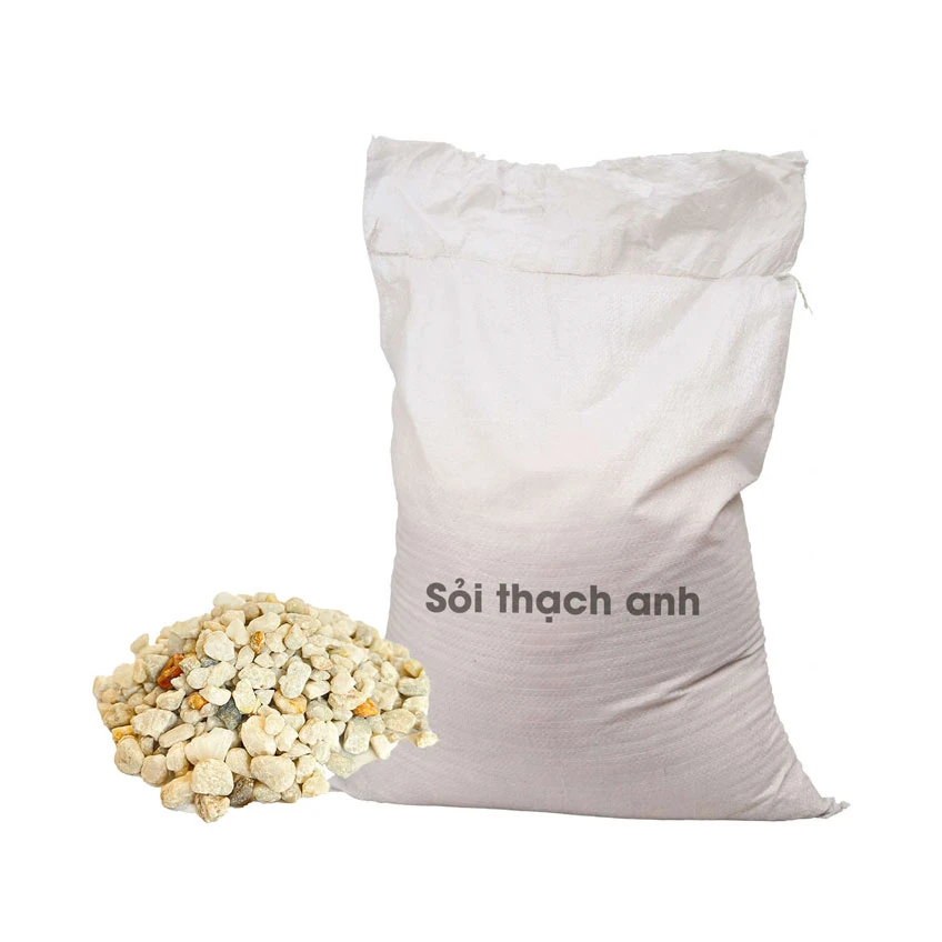 Sỏi thạch anh lọc nước bao 25 Kg